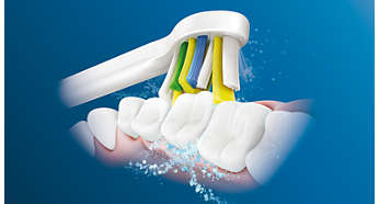 Poprawa zdrowia dziąseł taka jak przy stosowaniu nici dentystycznych — potwierdzone klinicznie**
