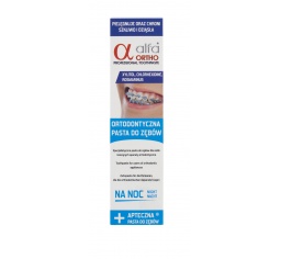 Alfa Ortho Noc pasta dla osób noszących aparat ortodontyczny