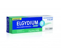 Elgydium Junior o smaku łagodnej mięty Pasta do zębów dla dzieci 7-12 lat  50 ml