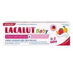 Lacalut pasta do zębów dla dzieci od 0 do 2lat BABY 55ml