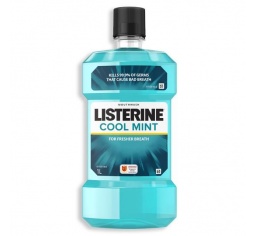 Listerine płyn przeciw kamieniowi nazębnemu 1000 ml /1L/ niebieski COOL MINT 