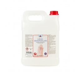 Norenco płyn do dezynfekcji rąk HAND-DESINFEKSJON 5L /kor/ - na bazie 75% alkoholu - niszczy aż 99,99% bakterii i wirusów
