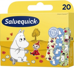 Salvequick plaster zestaw dla dzieci muminki 20szt. (516524)