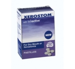 XEROSTOM Dry Mouth Pastilles 30szt. - pastylki nawilżające błonę śluzową jamy ustnej