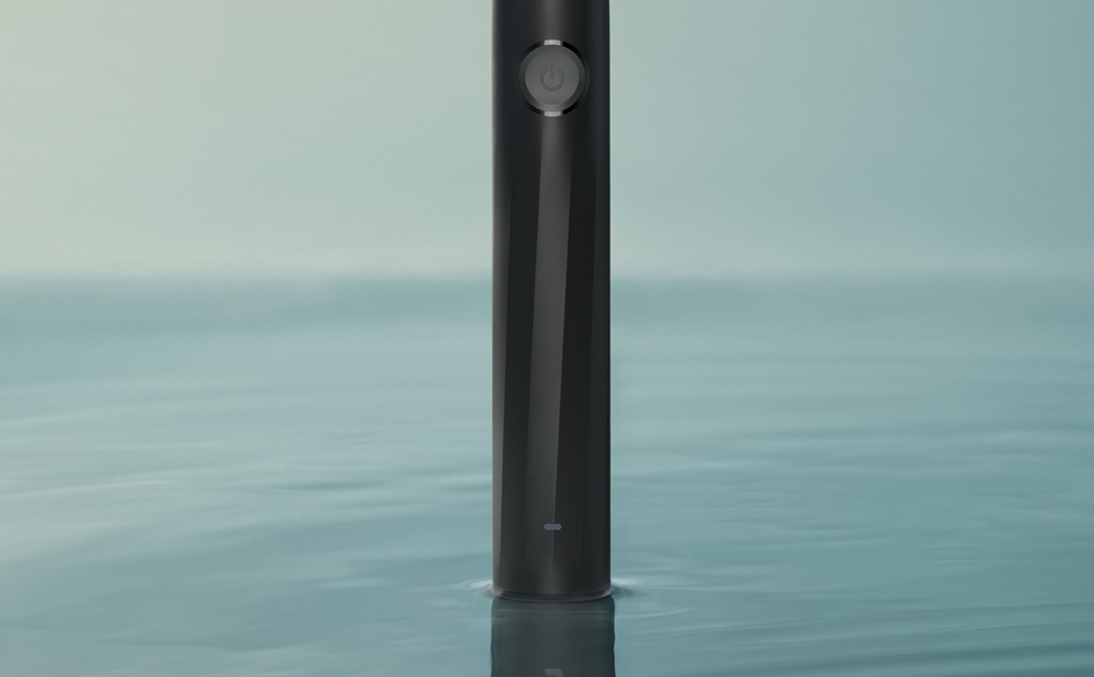Grafika przedstawiająca dolną część szczoteczki sonicznej Philips Sonicare.