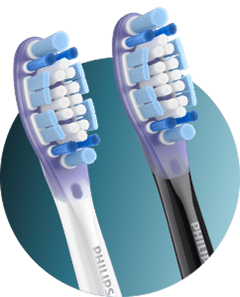 Zbliżenie na dwie końcówki.