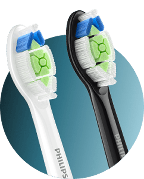 Zbliżenie na dwie końcówki.