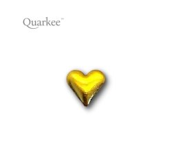 Quarkee 22K Gold Heart Small / Serce małe