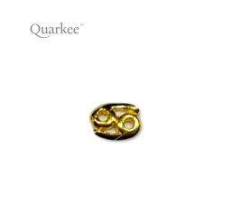 Quarkee 22K Gold Zodiac Sign Cancer / Rak znak zodiaku