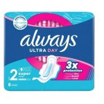 Always Ultra DAY "2" SUPER podpaski ze skrzydłami 10szt.