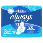 Always Ultra DAY "3" SUPER EXTRA podpaski ze skrzydłami 10szt.