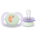 AVENT Smoczki do uspakajania 0-2m Ultra Start 2szt. SCF075/17 - świecący w ciemności