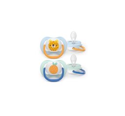 AVENT Smoczki do uspakajania 0-6m Ultra Air Boy 2szt. SCF080/23