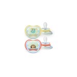 AVENT Smoczki do uspakajania 0-6m Ultra Air Boy 2szt. SCF376/24 - świecący w ciemności