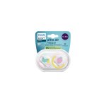 AVENT Smoczki do uspakajania 0-6m Ultra Air Girl 2szt. SCF080/24