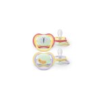AVENT Smoczki do uspakajania 0-6m Ultra Air Girl 2szt. SCF376/25 - świecący w ciemności