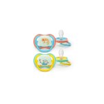 AVENT Smoczki do uspakajania 18m+ Ultra Air Boy 2szt. SCF376/32 - świecący w ciemności