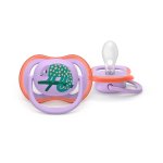 AVENT Smoczki do uspakajania 18m+ Ultra Air Girl 2szt. SCF349/47