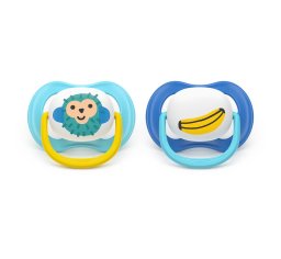 AVENT Smoczki do uspakajania 6-18m Ultra Air Boy 2szt. SCF080/26