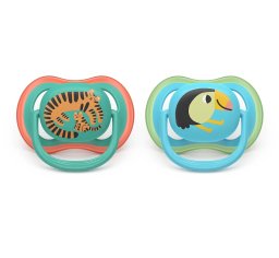 AVENT Smoczki do uspakajania 6-18m Ultra Air Boy 2szt. SCF087/11