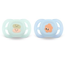 AVENT Smoczki do uspakajania 0-2m Ultra Start 2szt. SCF075/14