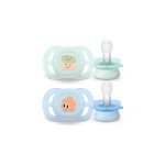 AVENT Smoczki do uspakajania 0-2m Ultra Start 2szt. SCF075/14