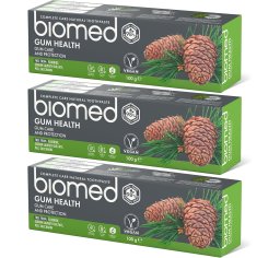 BIOMED pasta GUM HEALTH 3x100g 3-PACK - OCHRONA DZIĄSEŁ i ŚWIEŻY ODDECH