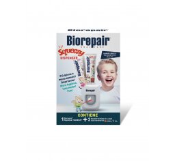 BioRepair Aqueezy dozownik do pasty dla dzieci + 2szt. pasty Biorepair KIDS 