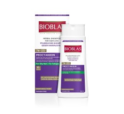 BIOTA BIOBLAS szampon do włosów z procyjanidyną i witaminą B3 przeciw wypadaniu włosów 360ml