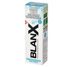 BlanX pasta do zębów wybielająca NORDIC WHITE ze 100% naturalnymi NORDYCKIMI minerałami 75ml