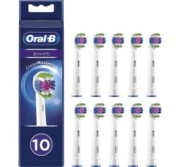 Braun Oral-B końcówki do szczoteczki elektrycznej 3D WHITE 10szt. EB18-10 CleanMaximiser