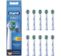 Braun Oral-B końcówki do szczoteczki elektrycznej Precision Clean 10szt. EB20-10 "PRO"