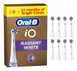 Braun Oral-B końcówki do szczoteczki elektrycznej iO Radiant White 8szt.  RBWW-8