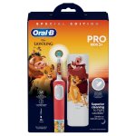 Braun Oral-B szczoteczka akumulatorowa dla dzieci D103 Kids LION KING - Król Lew <b>etui podróżne</b> D103.413.2KX