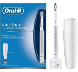 Braun Oral-B szczoteczka elektryczna Pulsonic Slim One 1200 White + etui