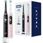 Braun Oral-B szczoteczka elektryczna iO 6N zestaw DUO BLACK & PINK - szczoteczka magnetyczna