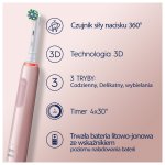 Braun Oral-B szczoteczka elektryczna PRO3 Pink CrossAction (różowy) D505.513.3