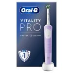 Braun Oral-B szczoteczka elektryczna Vitality PRO D103 Protect X Clean - Purple (fioletowa) - D103.413.3