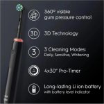 Braun Oral-B szczoteczka elektryczna PRO3 3500 Black Sensi UltraThin + Etui