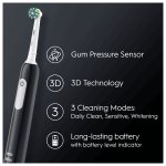 Braun Oral-B szczoteczka elektryczna PRO1 BLACK CrossAction (czarny)