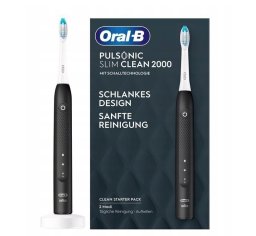 Braun Oral-B szczoteczka elektryczna Pulsonic Slim Clean 2000 Black (czarna)