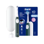 Braun Oral-B szczoteczka elektryczna iO2 Forest Green + ETUI podróżne - szczoteczka magnetyczna