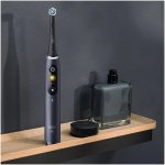 Braun Oral-B szczoteczka elektryczna iO8N BLACK ONYX - szczoteczka magnetyczna z etui podróżnym