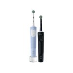 Braun Oral-B szczoteczka elektryczna Vitality PRO D103 Protect X Clean DUO - Black (czarna) + Blue (niebieska) - D103.423.3H