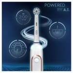 Braun Oral-B szczoteczka elektryczna GENIUS X 20000N Gold Rose <b>z Bluetooth </b>