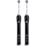 Braun Oral-B szczoteczka elektryczna PRO 2 2900 DUO Pack BLACK EDITION D501.523.2h /OUTLET/  - uszkodzone/wgniecione opakowanie zewnętrzne (pudełko)