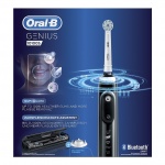 Braun Oral-B szczoteczka elektryczna GENIUS 10100S Black <b>z Bluetooth</b> - 4 końcówki w zestawie