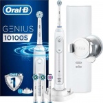 Braun Oral-B szczoteczka elektryczna GENIUS 10100S White<b>z Bluetooth</b> - 4 końcówki w zestawie