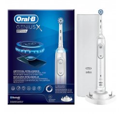 Braun Oral-B szczoteczka elektryczna GENIUS X 20100S White <b>z Bluetooth</b>