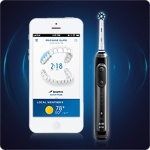 Braun Oral-B szczoteczka elektryczna GENIUS PRO 9000 Black - Czarna D701.545.6XC <b>z Bluetooth + 4 końcówki </b>